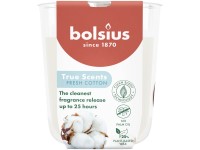 Bolsius True Scents illatgyertya 73x80mm, Fresh Cotton